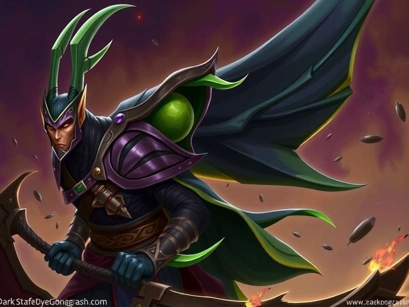 Dark Fennel Warlock Game Banner